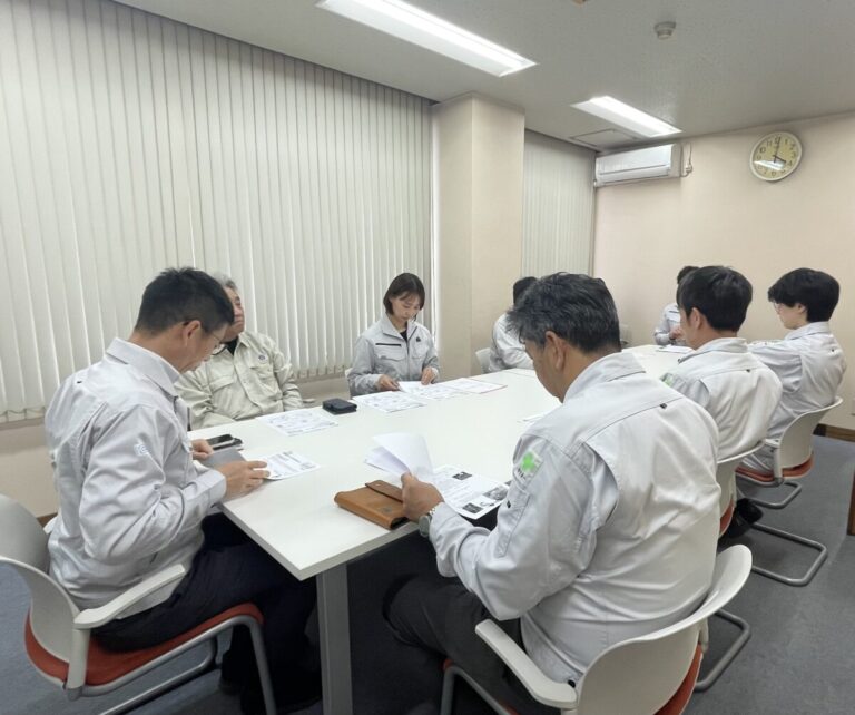 安全会議を行いました - 菱進運輸倉庫株式会社｜岡山県倉敷市水島